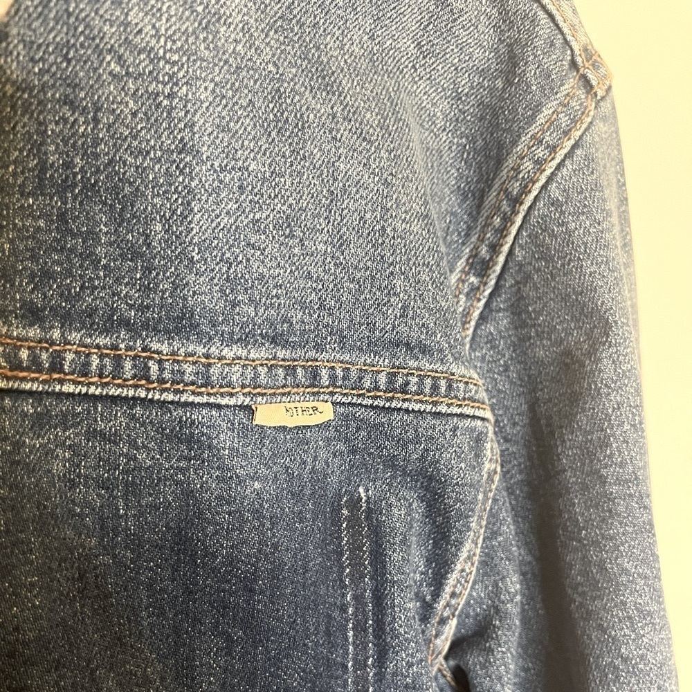 MOTHER Superior The Back Road Jacket in Running with Scissors Size Small - Picture 10 of 16